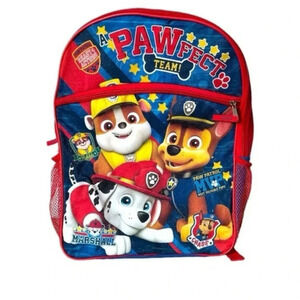 Paw patrol themed standard  size back pack schoolbook bag